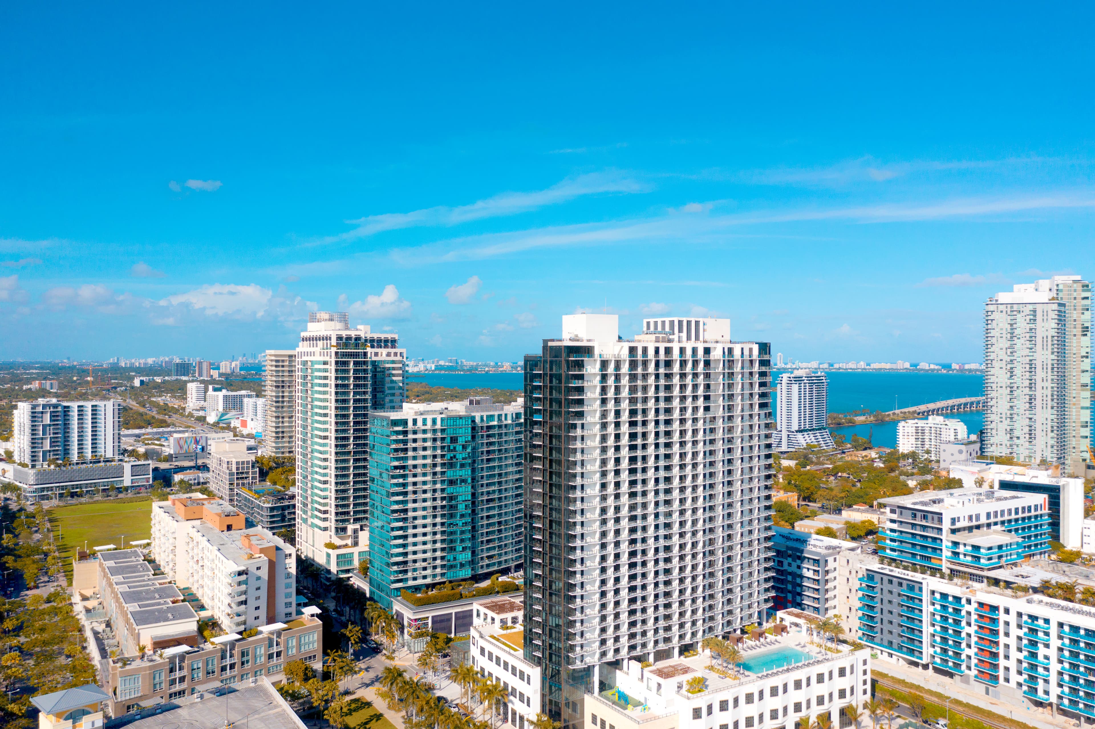 skyview of MIDTOWN MIAMI